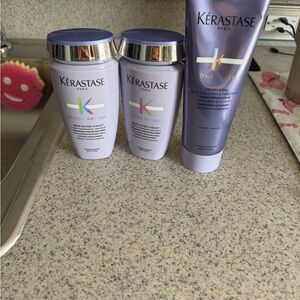 Kerastase Blond Absolu Hair Care Set - Purple